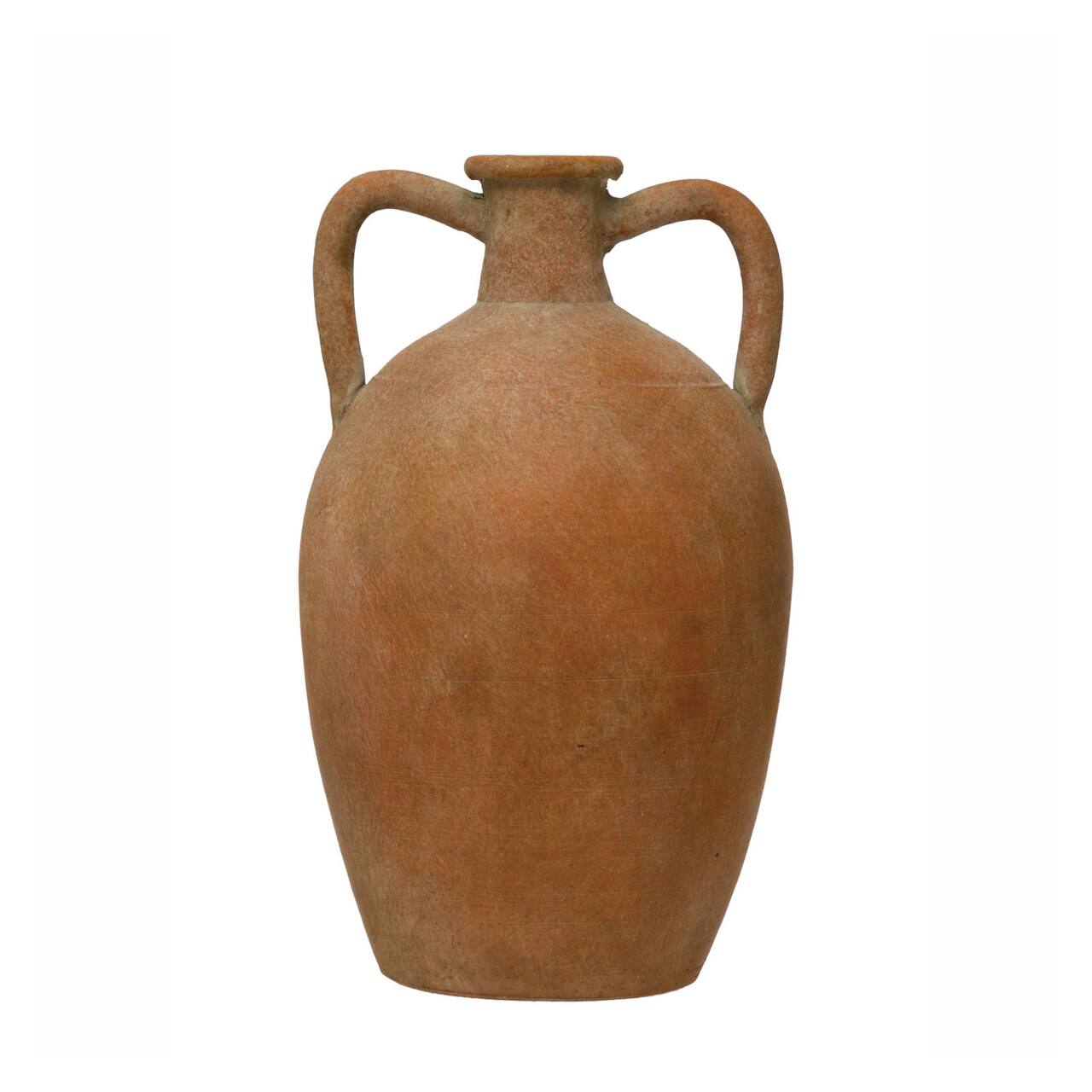 Hello Honey® 10" Terra Cotta Urn with Handles